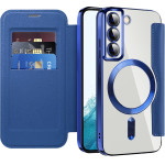 Techsuit - Smartmag Book Case - Samsung Galaxy S22 5G - Blue