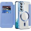 Techsuit - Smartmag Book Case - Samsung Galaxy S22 5G - Light Blue