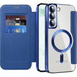 Techsuit - Smartmag Book Case - Samsung Galaxy S22 Plus 5G - Blue