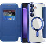 Techsuit - Smartmag Book Case - Samsung Galaxy S23 Fe - Blue