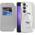 Techsuit - Smartmag Book Case - Samsung Galaxy S23 Fe - Gray