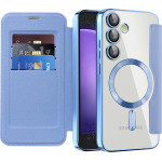 Techsuit - Smartmag Book Case - Samsung Galaxy S23 Fe - Light Blue