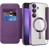 Techsuit - Smartmag Book Case - Samsung Galaxy S23 Fe - Purple