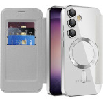 Techsuit - Smartmag Book Case - Samsung Galaxy S23 Plus - Gray
