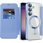 Techsuit - Smartmag Book Case - Samsung Galaxy S23 Plus - Light Blue