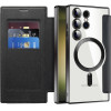Techsuit - Smartmag Book Case - Samsung Galaxy S23 Ultra - Black