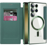Techsuit - Smartmag Book Case - Samsung Galaxy S23 Ultra - Green