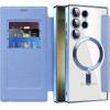 Techsuit - Smartmag Book Case - Samsung Galaxy S23 Ultra - Light Blue