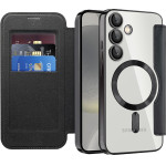 Techsuit - Smartmag Book Case - Samsung Galaxy S24 Plus - Black