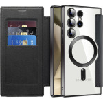Techsuit - Smartmag Book Case - Samsung Galaxy S24 Ultra - Black