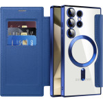 Techsuit - Smartmag Book Case - Samsung Galaxy S24 Ultra - Blue
