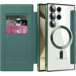 Techsuit - Smartmag Book Case - Samsung Galaxy S24 Ultra - Green