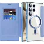 Techsuit - Smartmag Book Case - Samsung Galaxy S24 Ultra - Light Blue