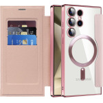 Techsuit - Smartmag Book Case - Samsung Galaxy S24 Ultra - Pink