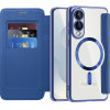 Techsuit - Smartmag Book Case - Samsung Galaxy S25 Edge - Blue