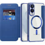 Techsuit - Smartmag Book Case - Samsung Galaxy S25 Edge - Blue