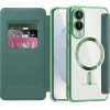 Techsuit - Smartmag Book Case - Samsung Galaxy S25 Edge - Green