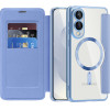 Techsuit - Smartmag Book Case - Samsung Galaxy S25 Edge - Light Blue