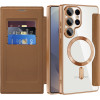 Techsuit - Smartmag Book Case - Samsung Galaxy S25 Ultra - Brown