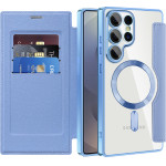 Techsuit - Smartmag Book Case - Samsung Galaxy S25 Ultra - Light Blue