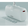 SBS Ecopower 5000 Mah 10W Powerbank With Built-In USB-C Port - Gray - (TEBB5000PLUGLGGRS)