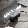 SBS Hybrid Pd 20W 5000mAh Power Bank With Built-In Cable And Foldable Plug - Black - (TETRBB5000PD20)