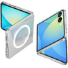 Spigen Airskin Mag Magsafe Case For Samsung Galaxy Z Flip 7 - Clear And White - (28113-0)