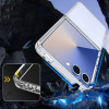 Tech-Protect Flexair Hybrid Case For Samsung Galaxy Z Flip 7 - Transparent - (28159-0)
