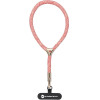 FORCELL F-Design L8X36 Wrist Phone Lanyard With Adjustable Length (Max 18cm In The loop) Pink white