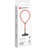 FORCELL F-Design L8X36 Wrist Phone Lanyard With Adjustable Length (Max 18cm In The loop) Pink white