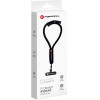 FORCELL F-Design R10X40 Wrist Phone Lanyard With Adjustable Length (Max 20cm In The loop) black
