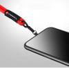 FORCELL F-Design R10X40 Wrist Phone Lanyard With Adjustable Length (Max 20cm In The loop) red
