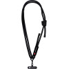 FORCELL F-Design S10X165 Crossbody Phone Lanyard With Adjustable Length (Max 82,5cm In The loop) black