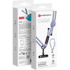 FORCELL F-Design S10X165 Crossbody Phone Lanyard With Adjustable Length (Max 82,5cm In The loop) Gray purple