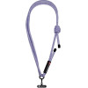 FORCELL F-Design S10X165 Crossbody Phone Lanyard With Adjustable Length (Max 82,5cm In The loop) Gray purple