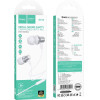 Hoco Wire Earphones Jack 3,5 Mm With Microphone M110 silver