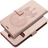 Mezzo Book Case For Xiaomi Redmi Note 14 4G (Global - 164,84mm x 78,15mm x 8,16mm) Dreamcatcher Rose Gold OEM