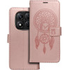 Mezzo Book Case For Xiaomi Redmi Note 14 Pro 5G / 14 Pro Plus 5G Dreamcatcher Rose Gold OEM