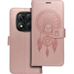Mezzo Book Case For Xiaomi Redmi Note 14 Pro 5G / 14 Pro Plus 5G Dreamcatcher Rose Gold OEM