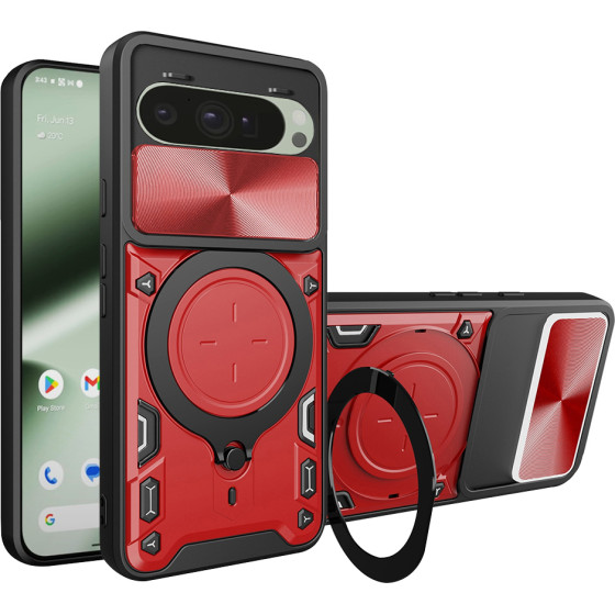 Techsuit - Camguard Pro - Google Pixel 10 / 10 Pro - Red