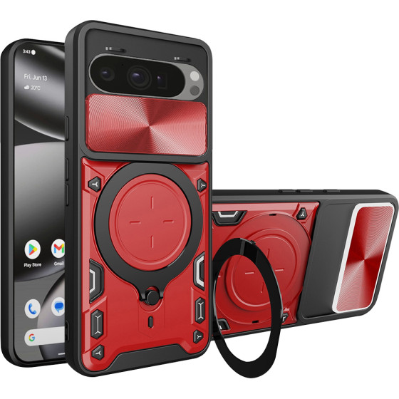 Techsuit - Camguard Pro - Google Pixel 10 Pro Xl - Red