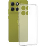 Techsuit - Clear Silicone - Motorola Moto G86 - Transparent