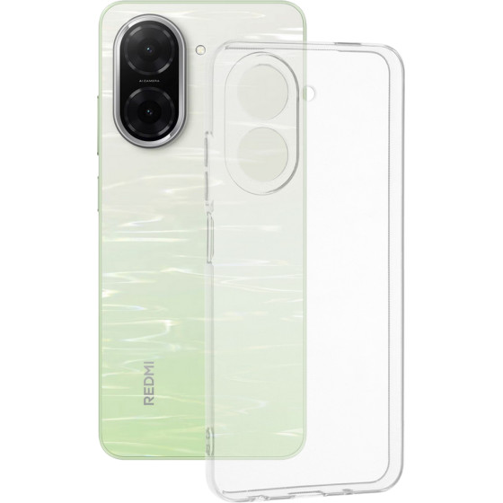Techsuit - Clear Silicone - Xiaomi Redmi A5 4G (Regional) - Transparent