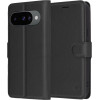 Techsuit - Leather Folio - Google Pixel 10 / 10 Pro - Black