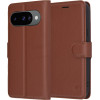 Techsuit - Leather Folio - Google Pixel 10 / 10 Pro - Brown