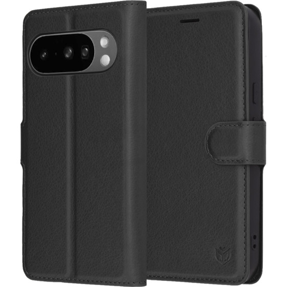 Techsuit - Leather Folio - Google Pixel 10 Pro Xl - Black