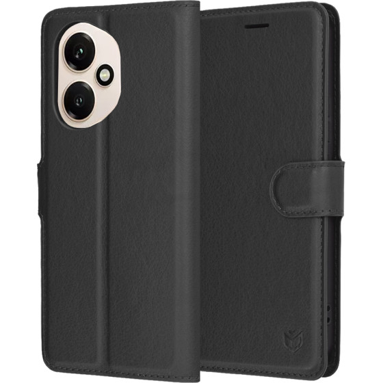 Techsuit - Leather Folio - Honor 400 - Black