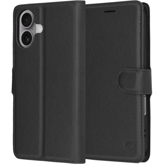 Techsuit - Leather Folio - Iphone 17 - Black