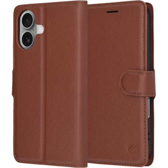 Techsuit - Leather Folio - Iphone 17 - Brown