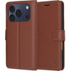 Techsuit - Leather Folio - Iphone 17 Pro - Brown